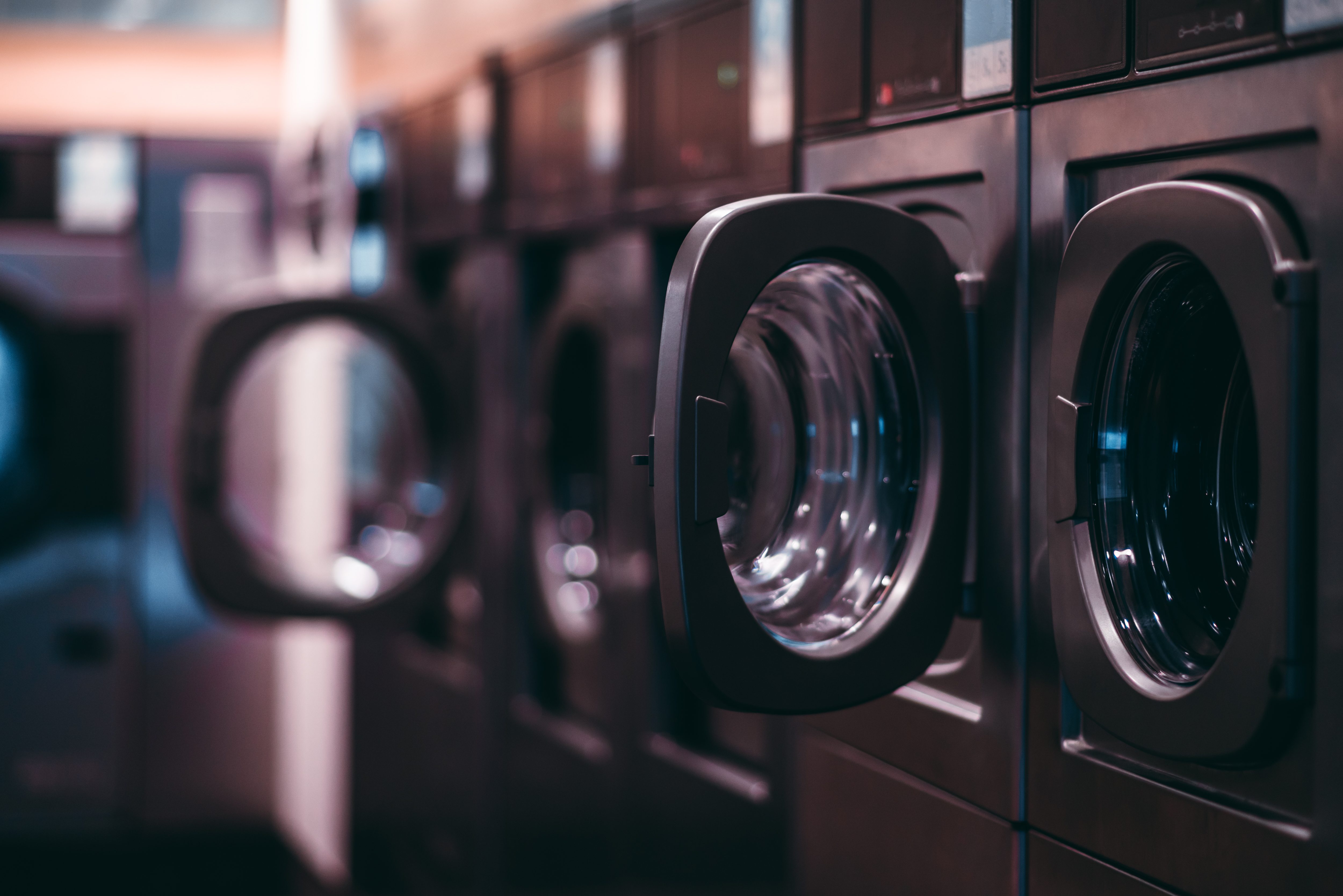Washing machines at The Laundry Station